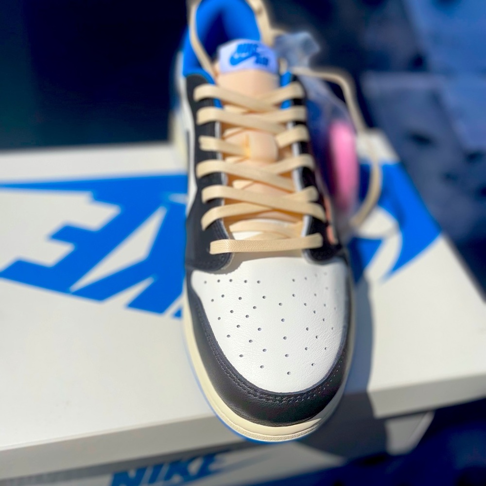 Travis Scott’s military blue